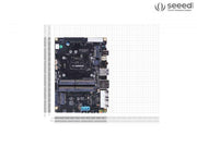 ODYSSEY-X86i31125G4 Powerful Edge Platform Board front view with size comparison