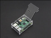Raspberry Pi B+&2&3 Acrylic Enclosure open top side view